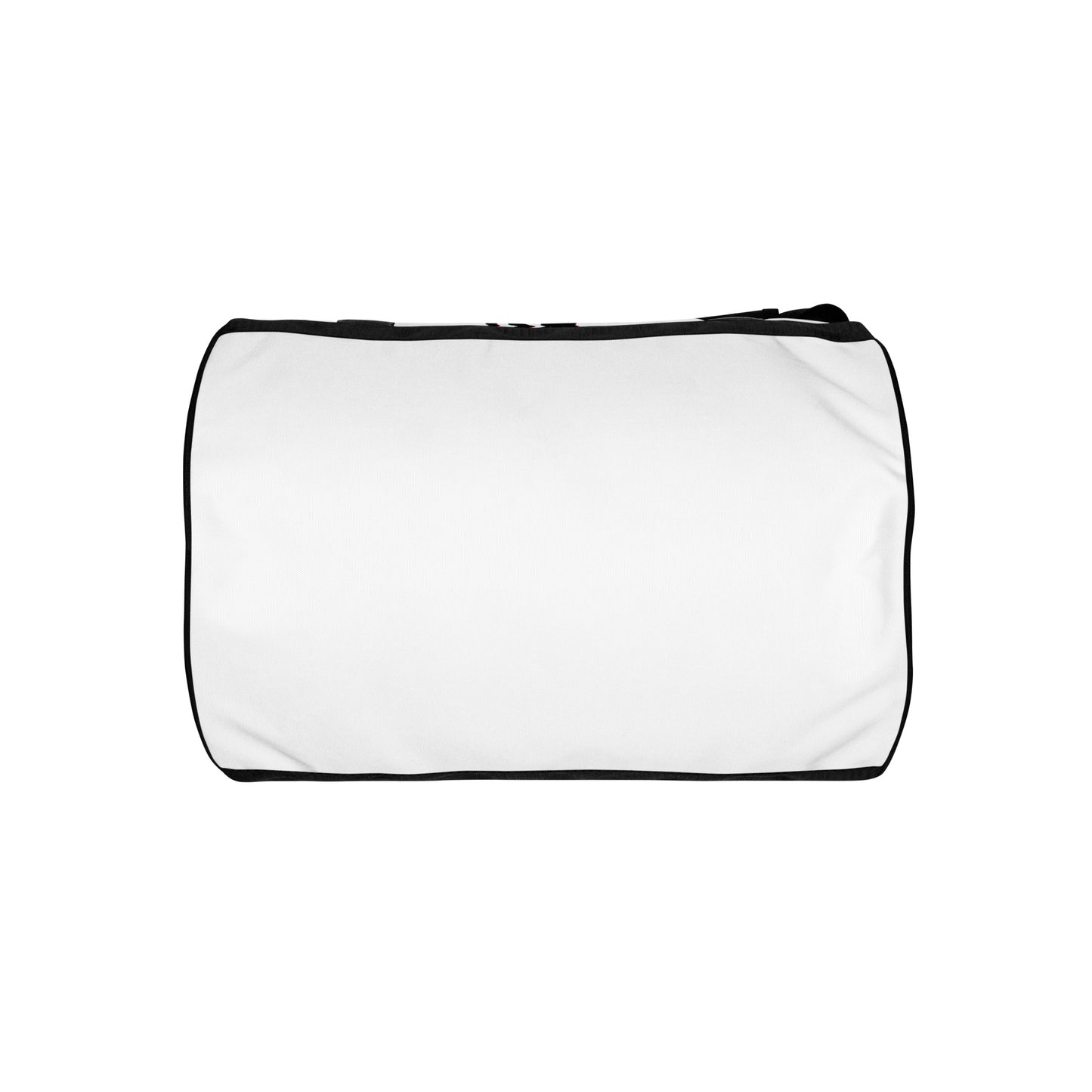 White Logo Gym Bag