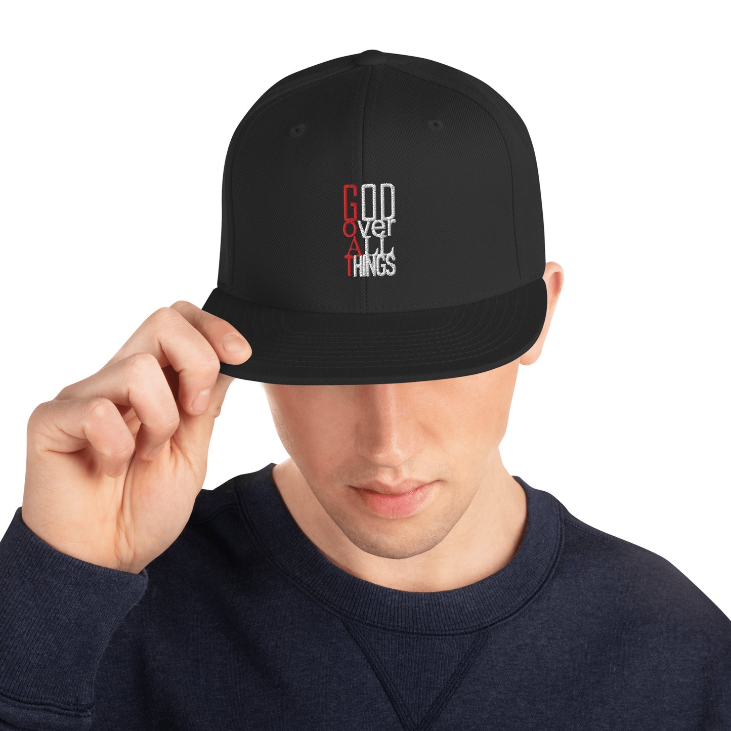 GOAT Snapback Hat