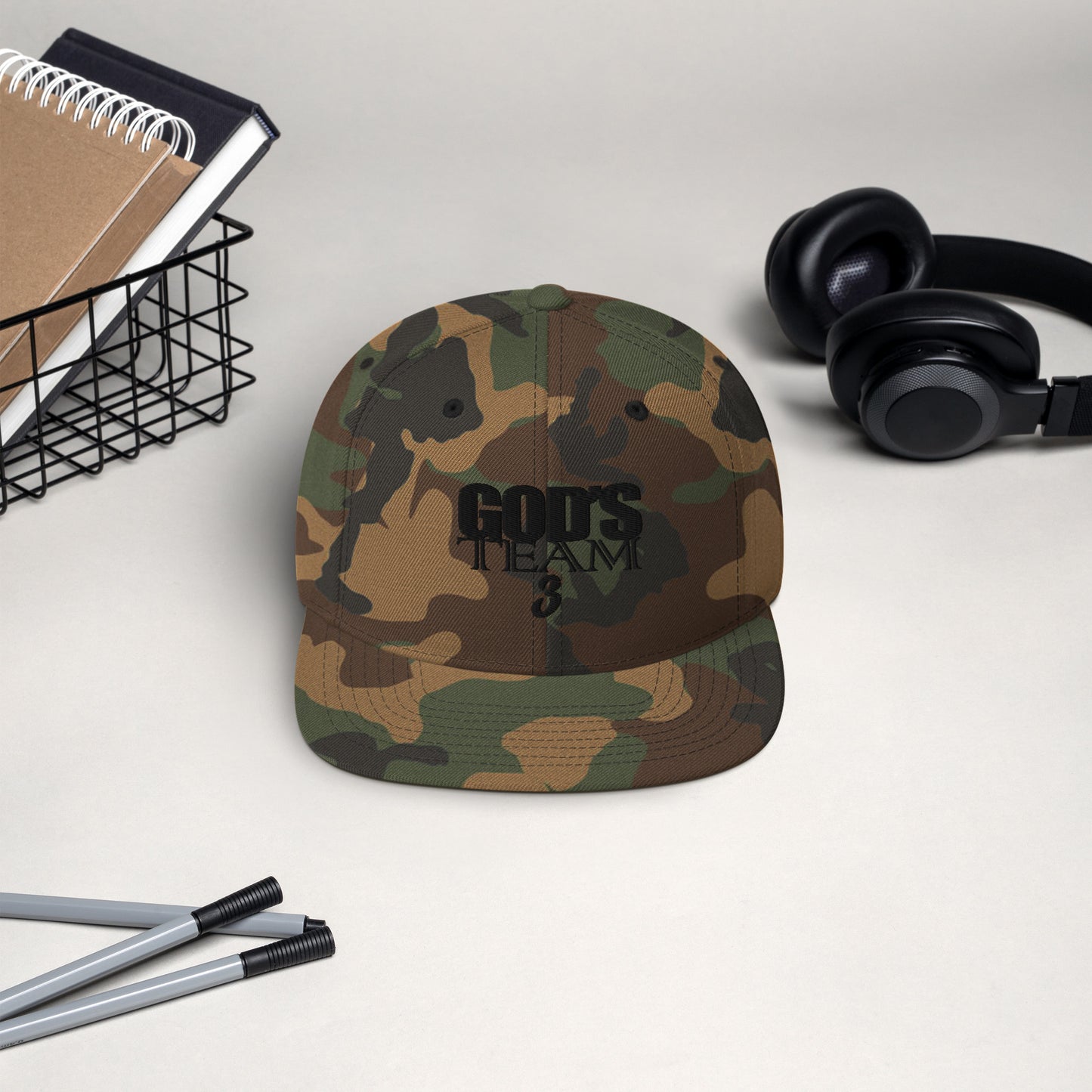 God's Team Snapback Hat