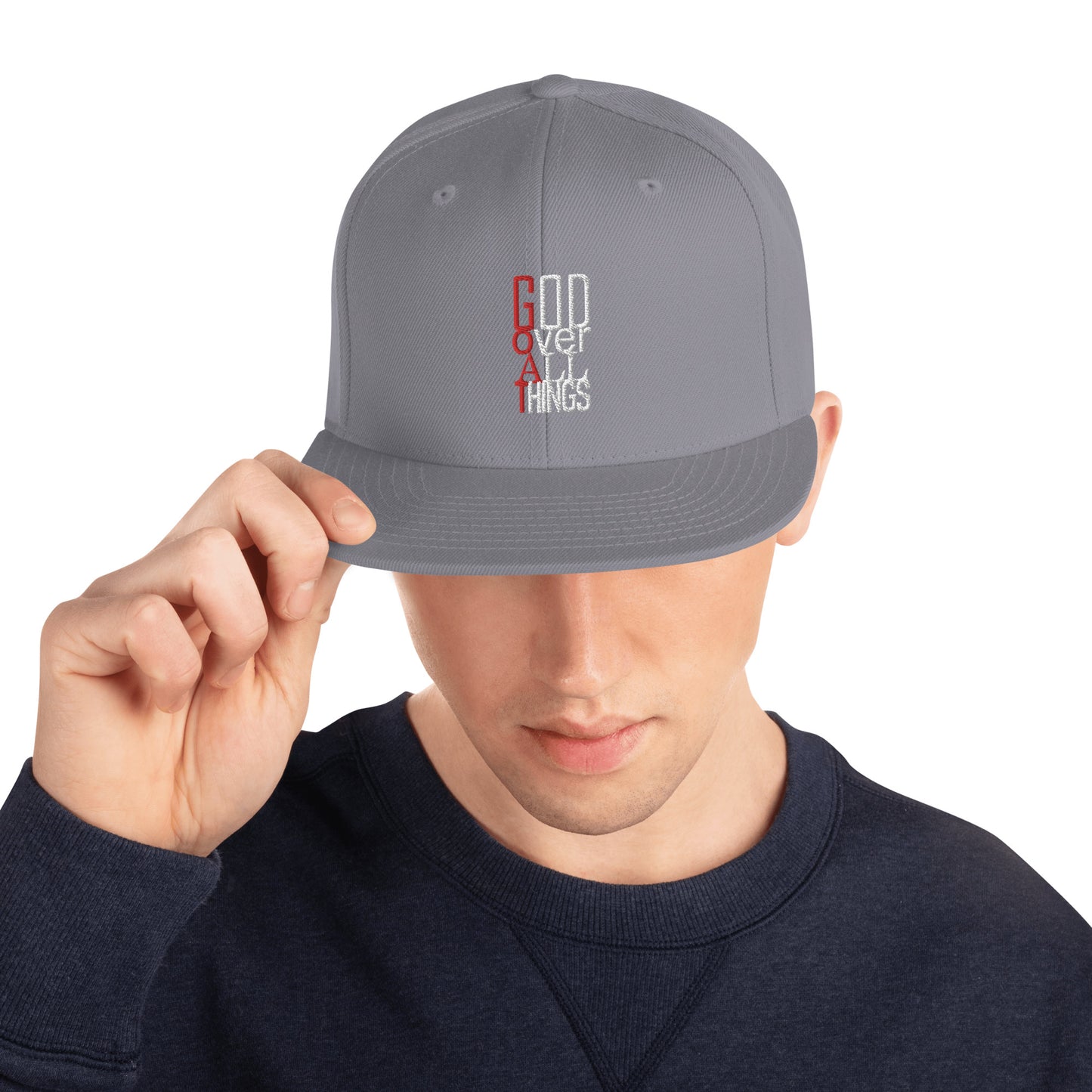 GOAT Snapback Hat