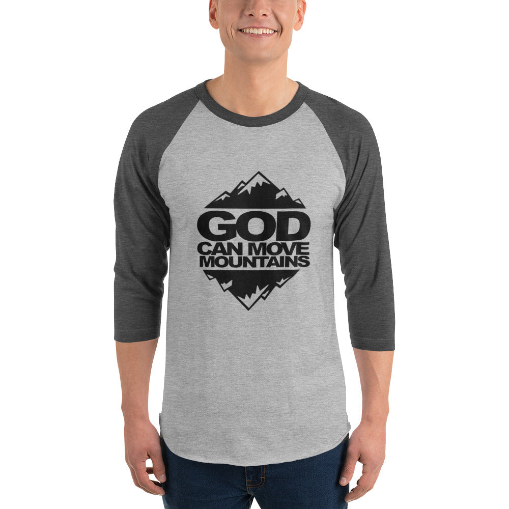 3/4 sleeve raglan shirt