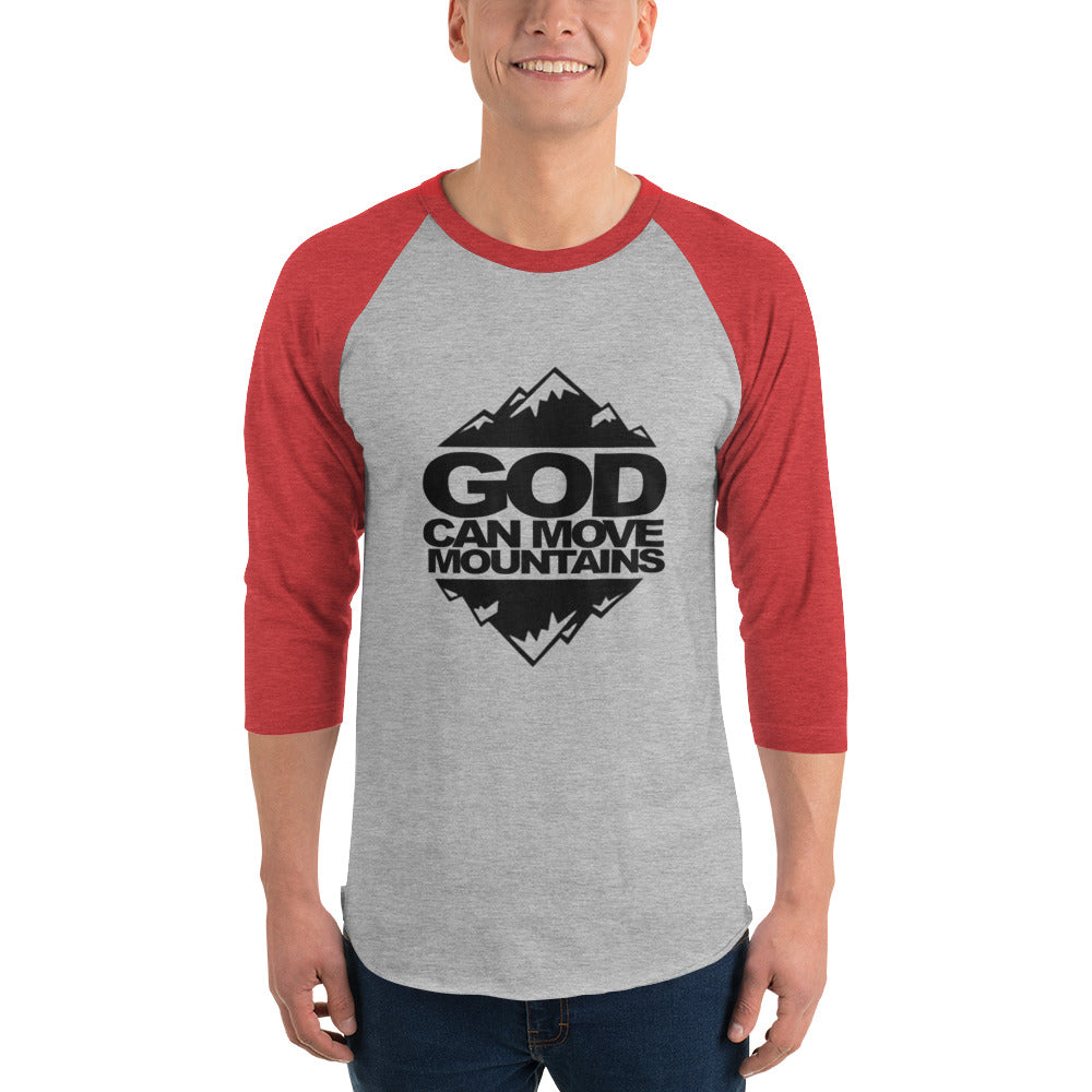 3/4 sleeve raglan shirt