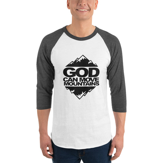 3/4 sleeve raglan shirt