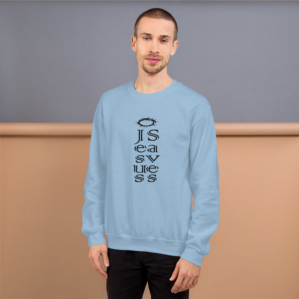 Jesus Saves Crown Sweatshirt