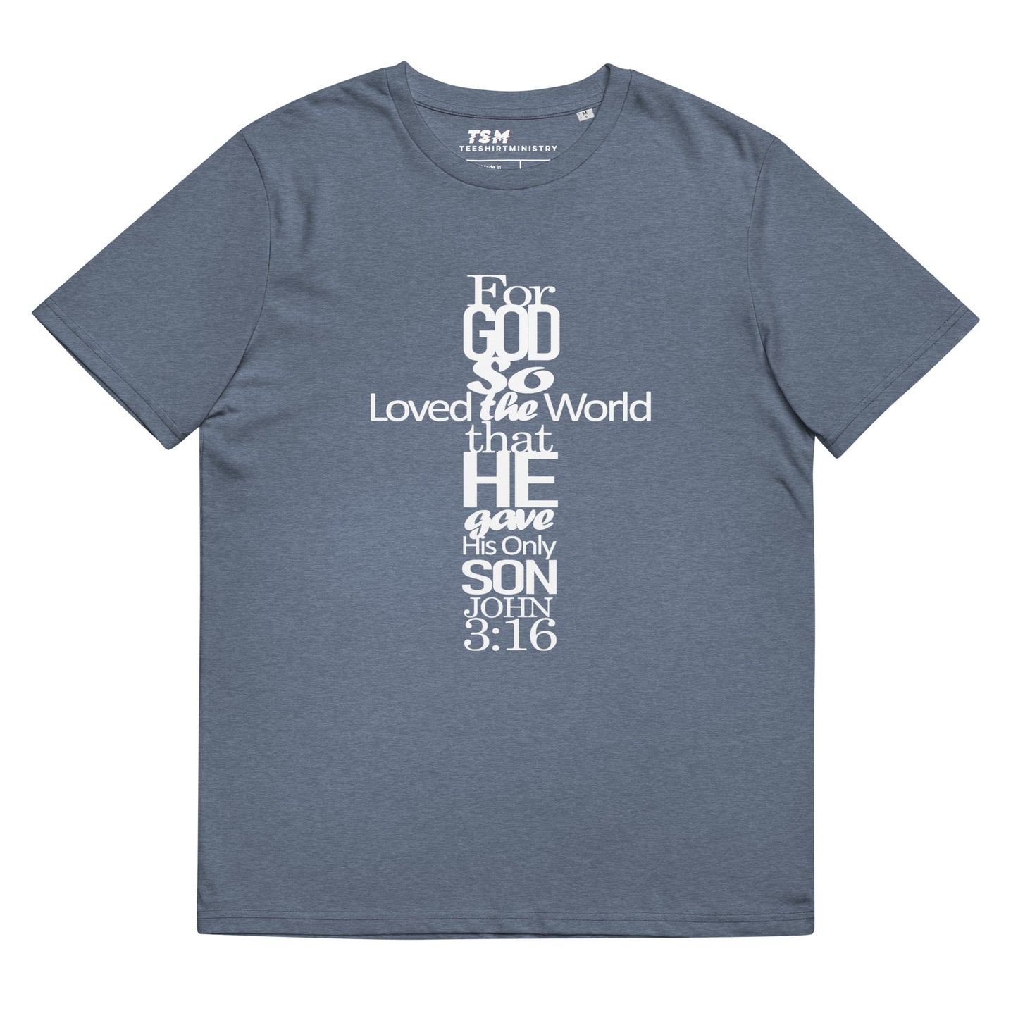 John 3:16 T-shirt White