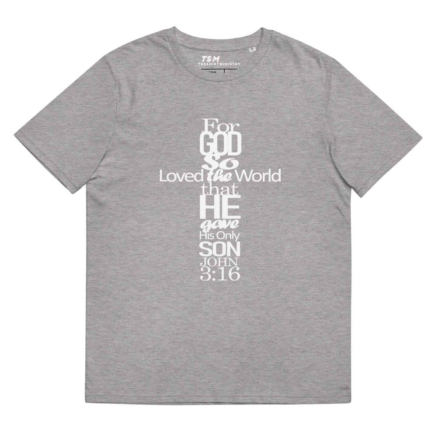 John 3:16 T-shirt White