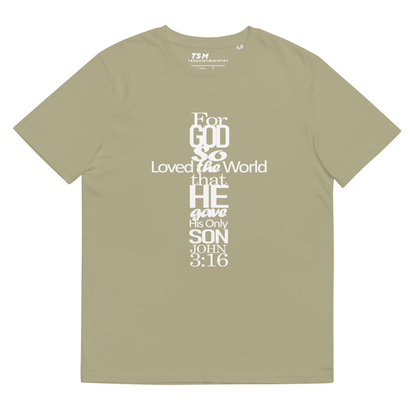 John 3:16 T-shirt White