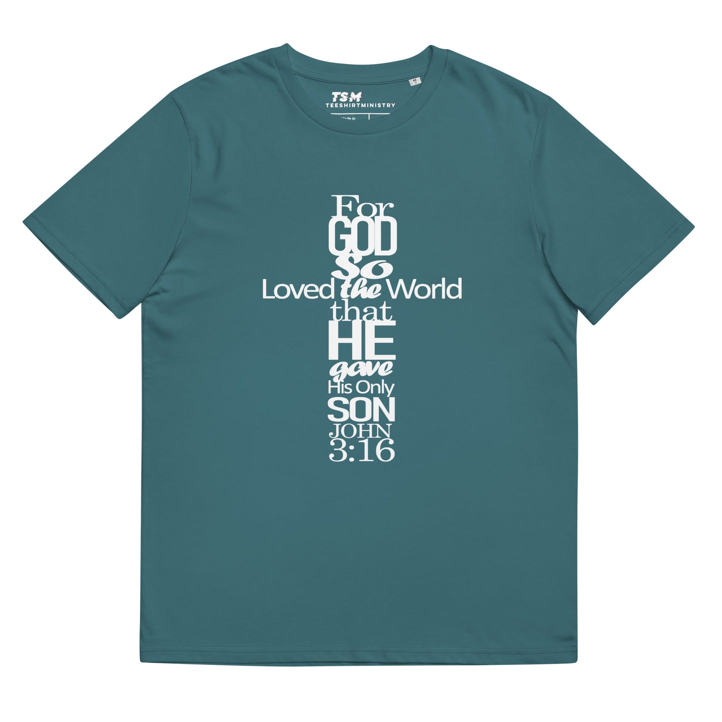 John 3:16 T-shirt White