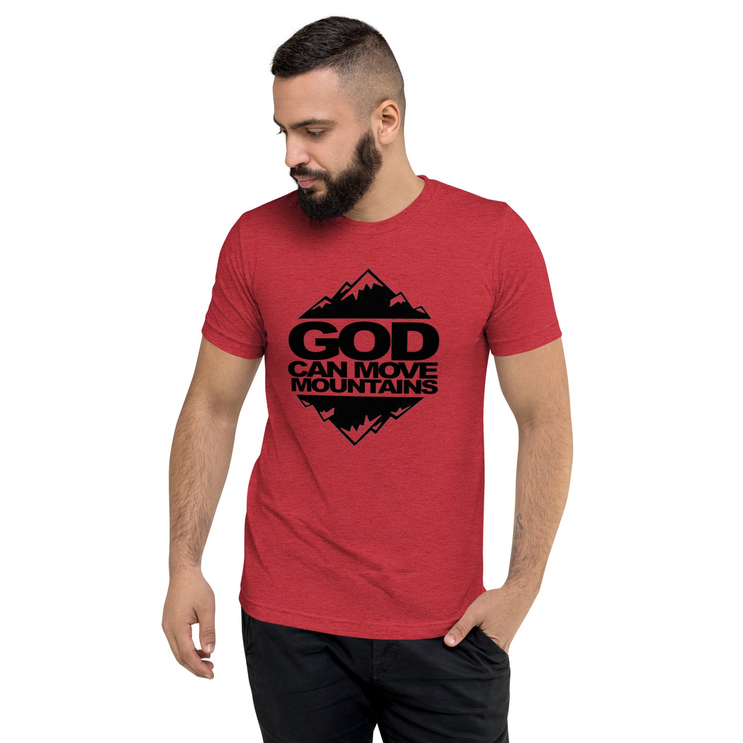 God Can Move Mountains Tee