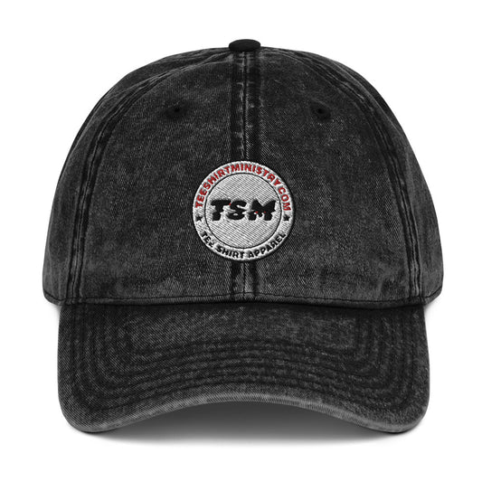 TSM Logo Vintage Cotton Twill Cap