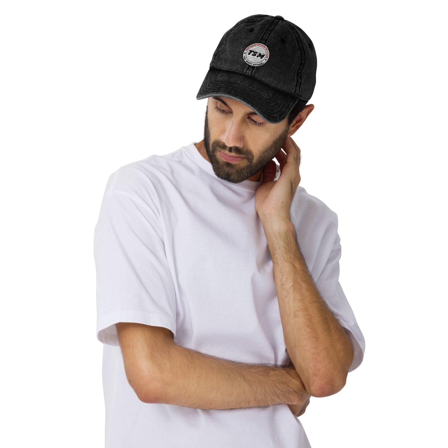 TSM Logo Vintage Cotton Twill Cap