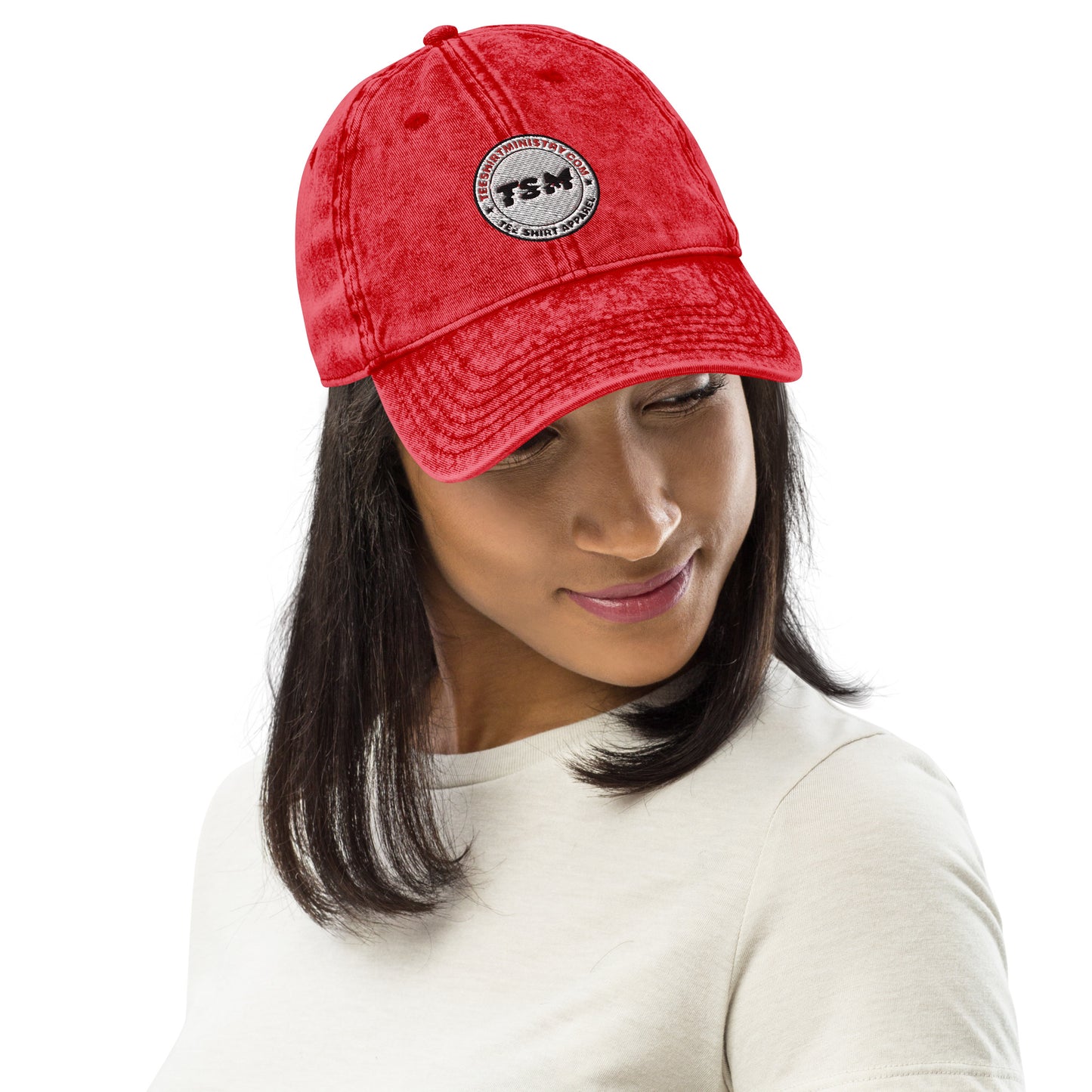 TSM Logo Vintage Cotton Twill Cap