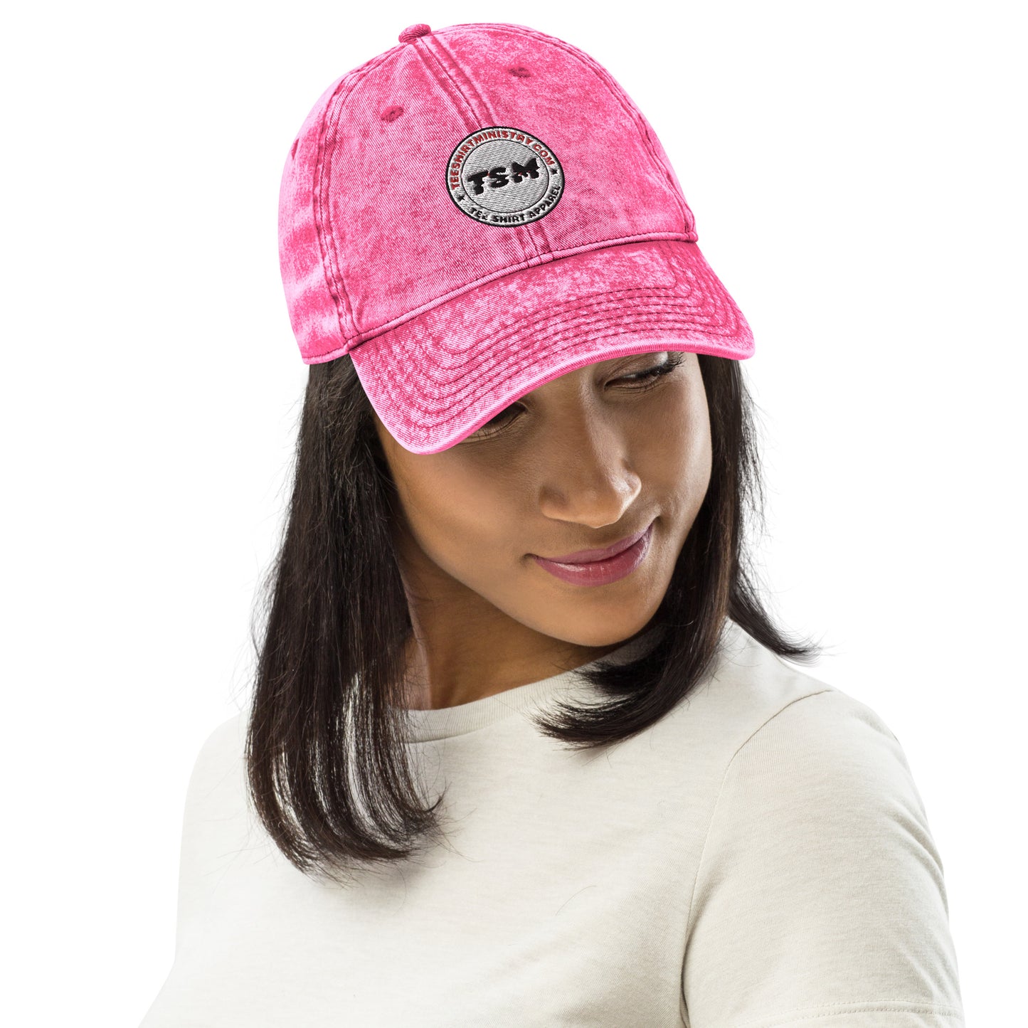 TSM Logo Vintage Cotton Twill Cap